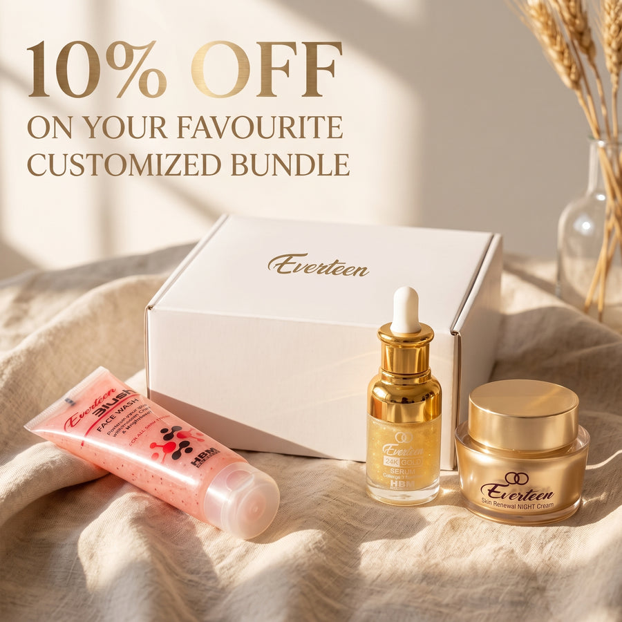 Everteen skincare products for every skin concern