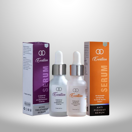 Clear Skin Combo-Niacinamide Anti Pigment Serum + Acne Treatment Serum