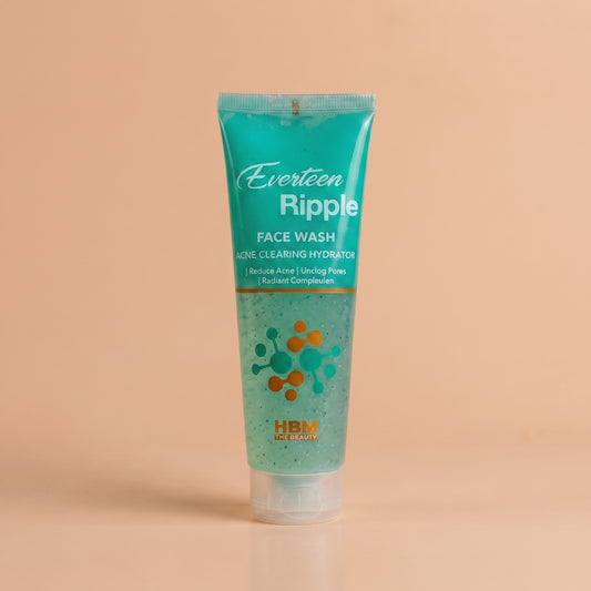 Everteen Ripple Face Wash – Best Acne Face Wash in Pakistan | Salicylic Acid + Niacinamide