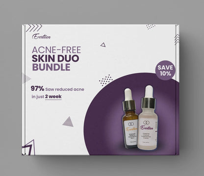 Everteen Clear & Glow Combo – Anti Pigment + Acne Treatment Serums