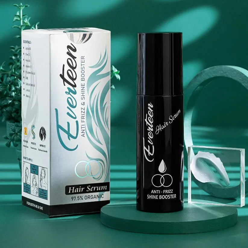 Everteen Anti-Frizz & Shine Booster Hair Serum 100ml