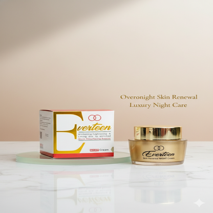 Everteen Night Cream | Skin Renewal & Whitening Cream