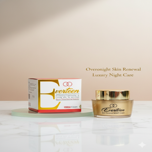 Everteen Night Cream | Skin Renewal & Whitening Cream
