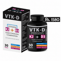 VTK-D Vitamin K2 + D3 Tablets | Bone Health, Immunity & Heart Support