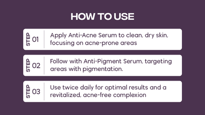 Everteen Acne Dou – Anti Pigment + Acne Treatment Serums